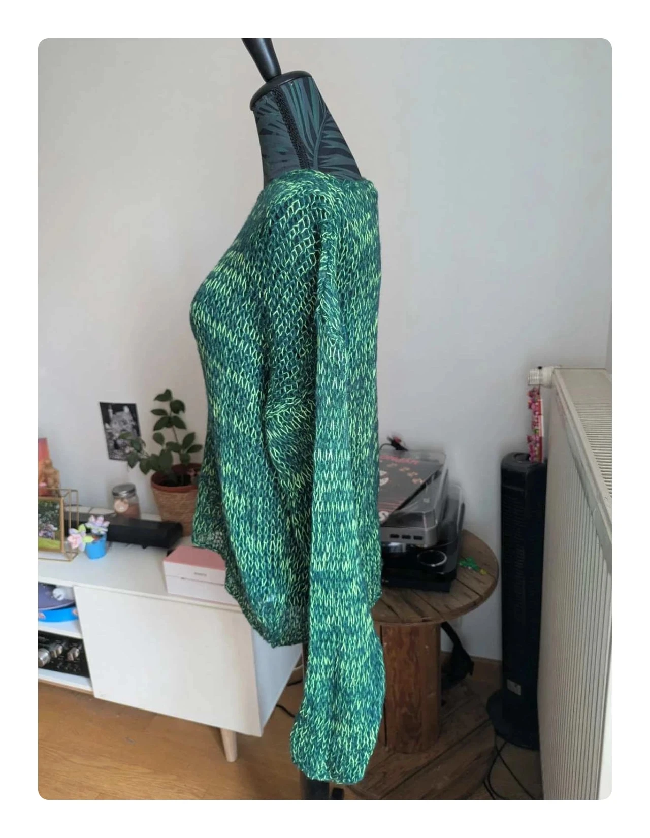 New green Collusion sweater size S – photo 3